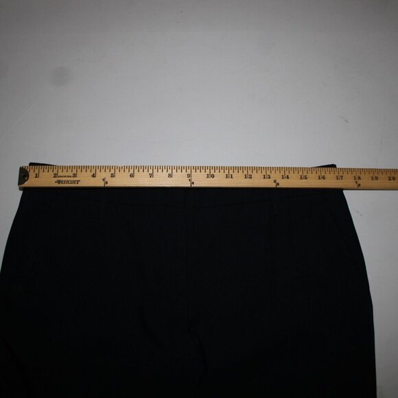 Prada Sz 46 x 33.5 Navy Slash Pockets No Fabric Label Dress Pant - Picture 10 of 16